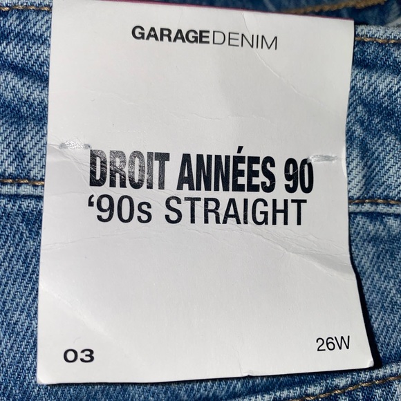 Garage 90’s Straight Jeans - Picture 2 of 2